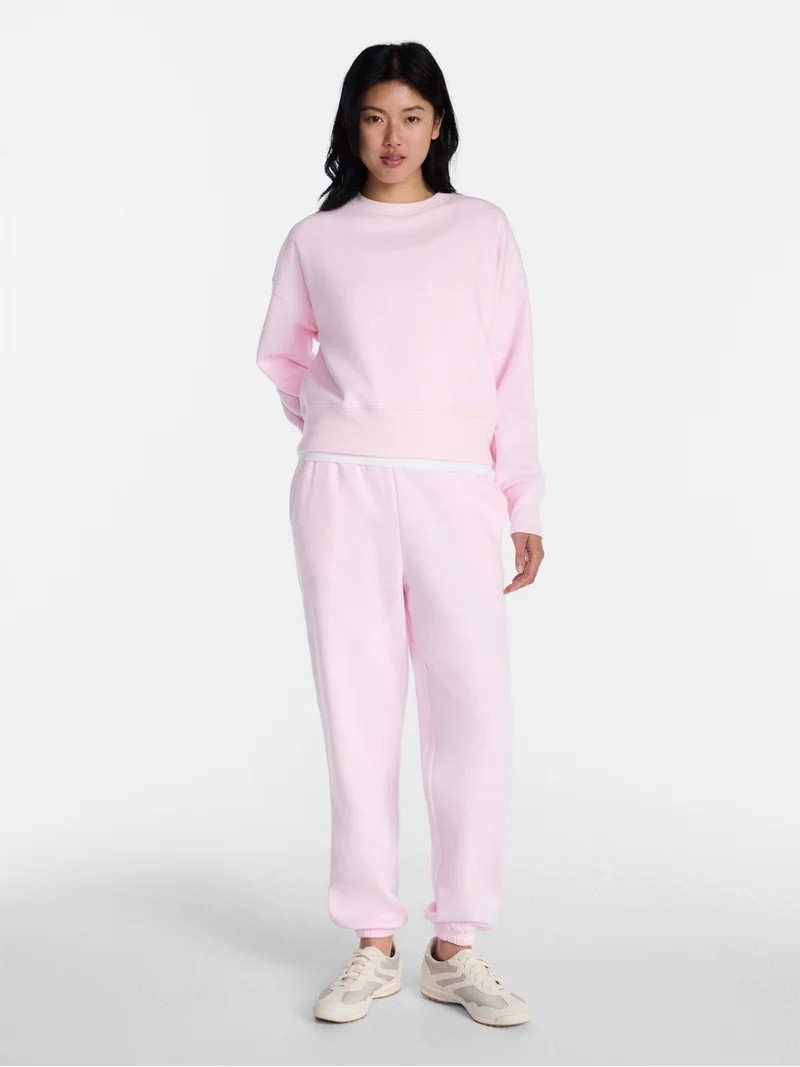 No Boundaries Soft Fleece Joggers, 29'' Inseam, Women's XXS-4X | Walmart (US)