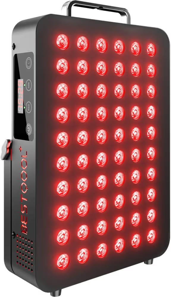BestQool Red Light Therapy, Dual Chip Clinical Grade LED Device with Near-Infrared Light 660nm 85... | Amazon (US)