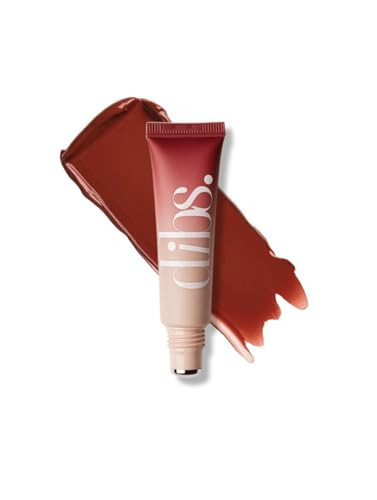 Dibs beauty - Cool Blush Cheek Stain Liquid Blush - Lightweight, Long Lasting, Buildable, Natural Flush Finish, Blendable for All Skin Types - Color: Moody Girl - (Bronzed Terracotta) | Amazon (US)
