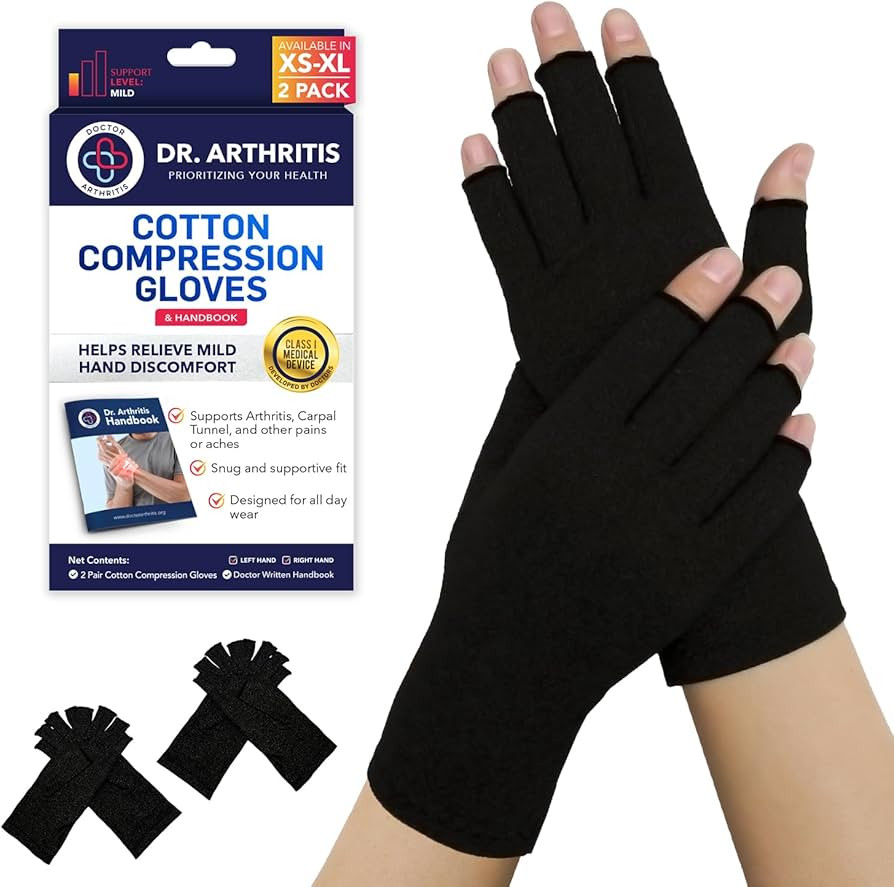 Doctor Developed Arthritis Gloves for Women & Men/Compression Gloves for Arthritis for Women & Me... | Amazon (UK)