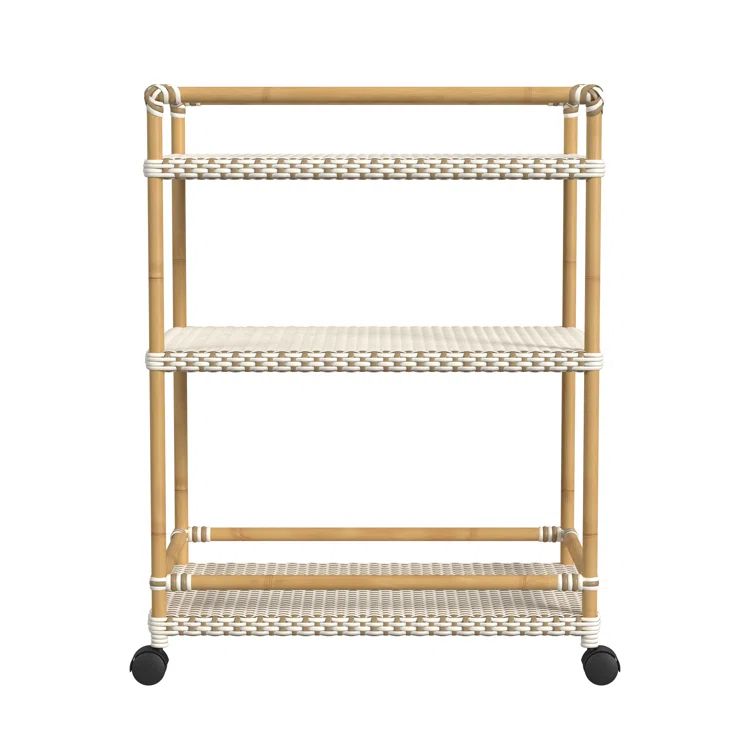 Birch Lane™ Ellie Bar Cart with Metal Outer Material | Birch Lane | Wayfair North America