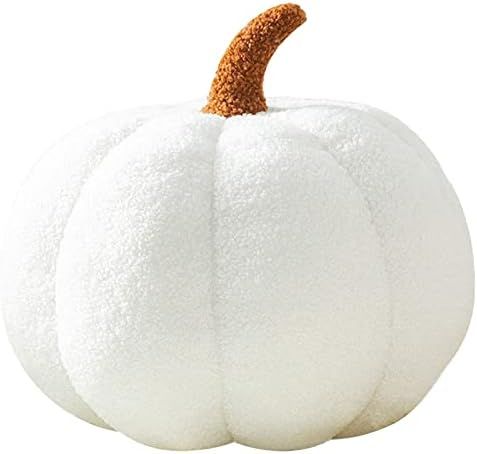 Plush Pumpkin Pillow Pumpkin Throw Pillows, Halloween Decorative Pillows Ball Pillow Stuffed Pumpkin | Amazon (US)