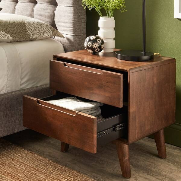 Carson Carrington Bernadette 2 Drawer Nightstand | Bed Bath & Beyond