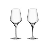 Orrefors Metropol White Wine Glass (Set of 2), Clear | Amazon (US)