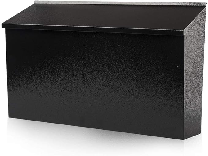 KYODOLED Wall-Mount Mailbox,Large Capacity Mail Box,Galvanized Steel Rust-Proof Metal Post Box,Ma... | Amazon (US)