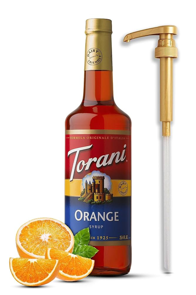 Orange Syrup for Coffee & Drinks 25.4 Ounces Coffee Flavoring for Drinks with Fresh Finest Coffee... | Amazon (US)