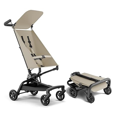 Mompush Jeto Lightweight Travel Stroller – 9.8 lbs Ultra-Compact, One-Hand Fold, Airplane Cabin... | Amazon (US)