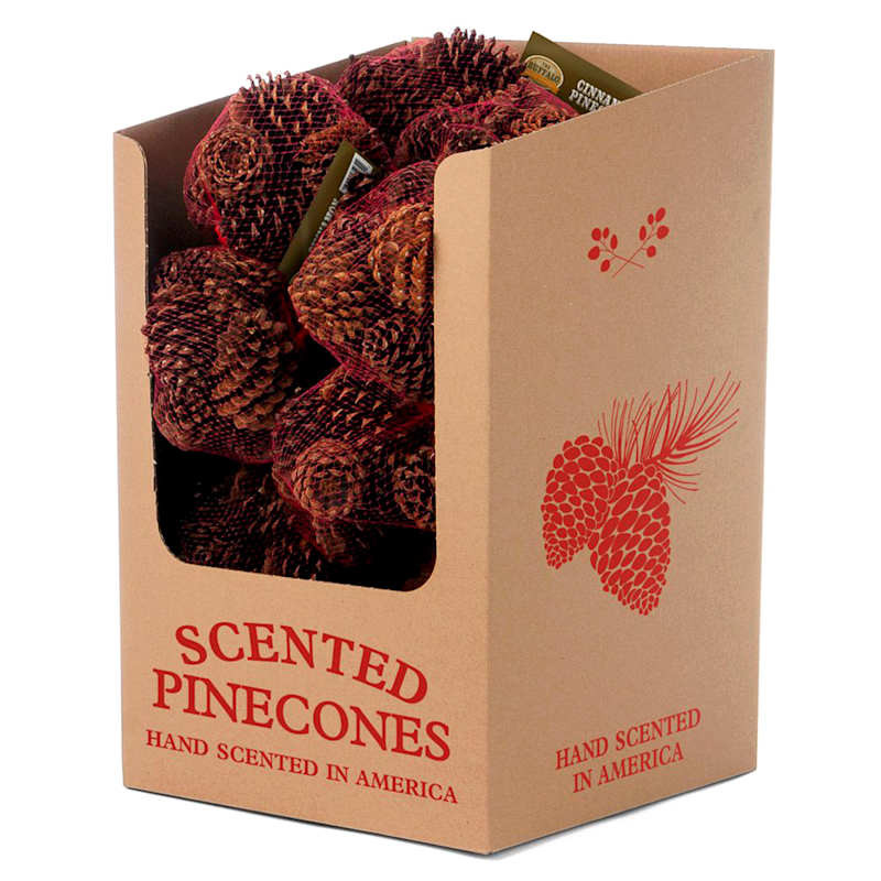 Cinnamon Scented Pinecones | At Home