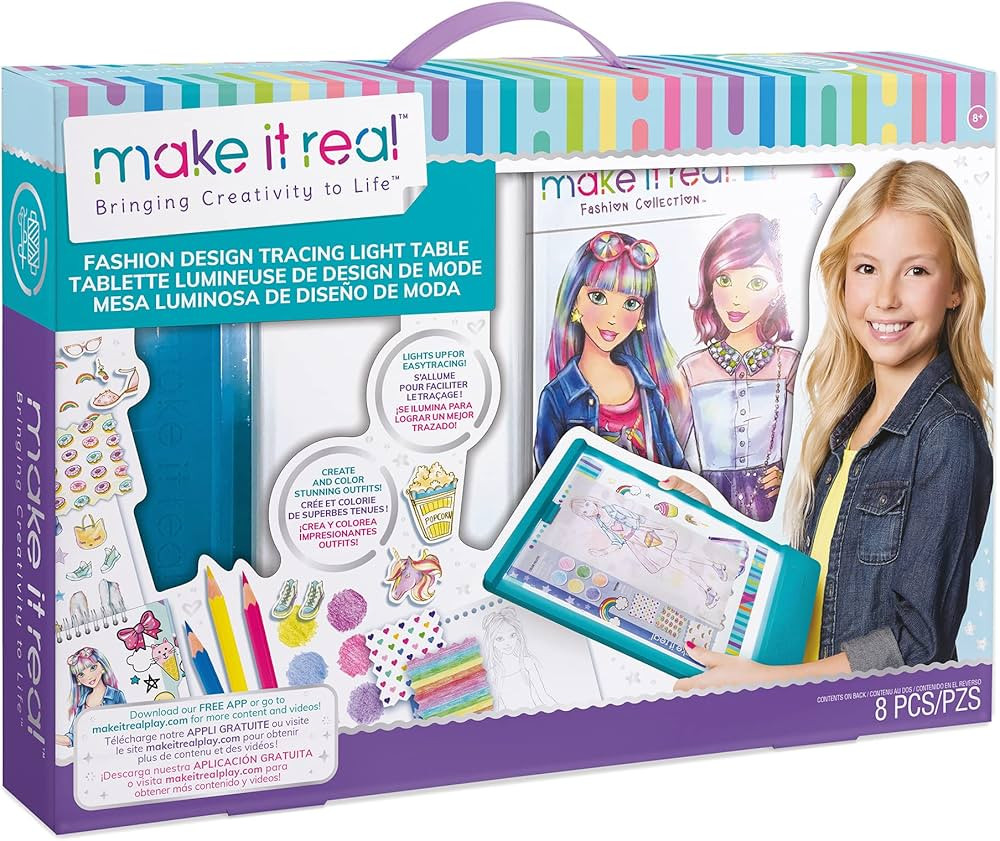 Make It Real Fashion Design Tracing Light Table | Amazon (US)