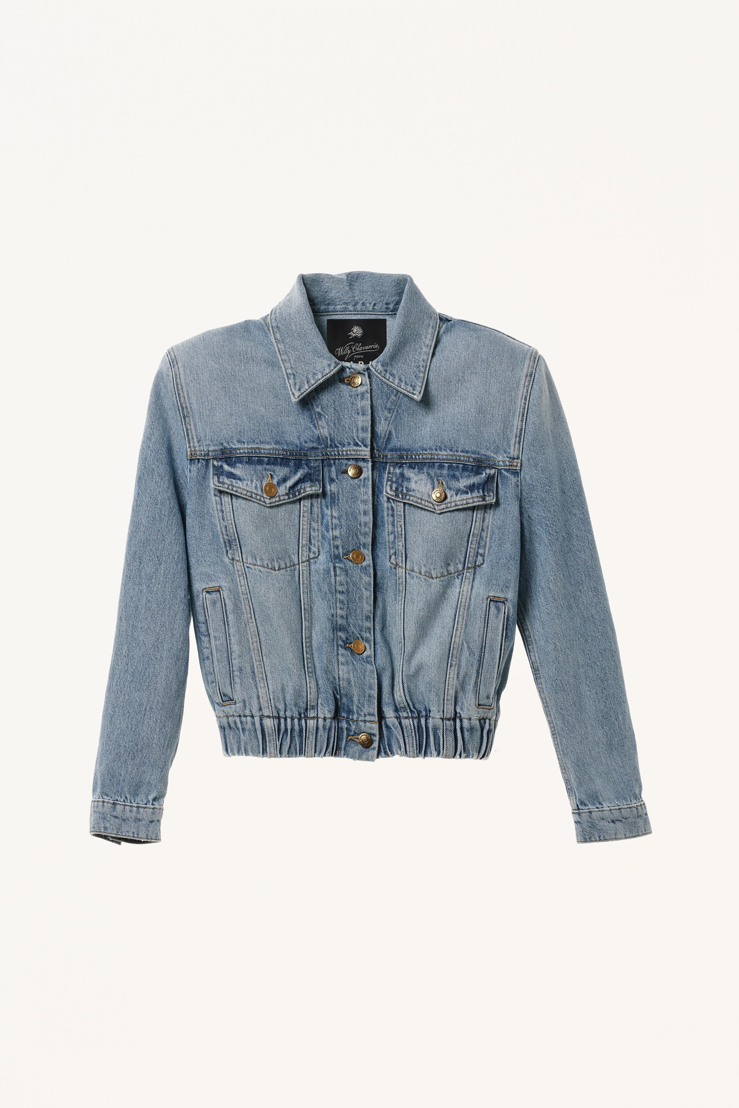 SHOULDER PAD DENIM JACKET WILLY CHAVARRIA X ZARA | Zara US