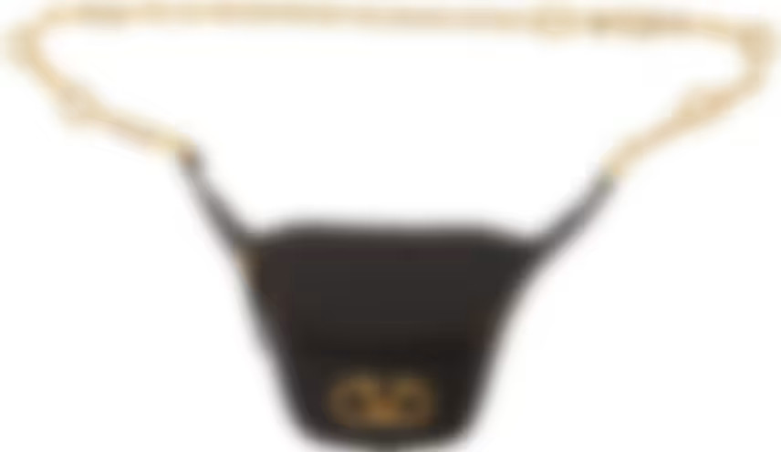 Black Valentino Garavani VLogo Belt Bag | SSENSE