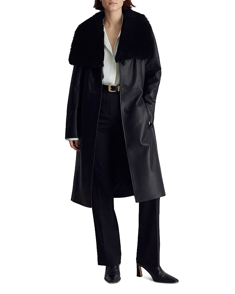 Dawn Levy Nina Leather Coat | Bloomingdale's (US)