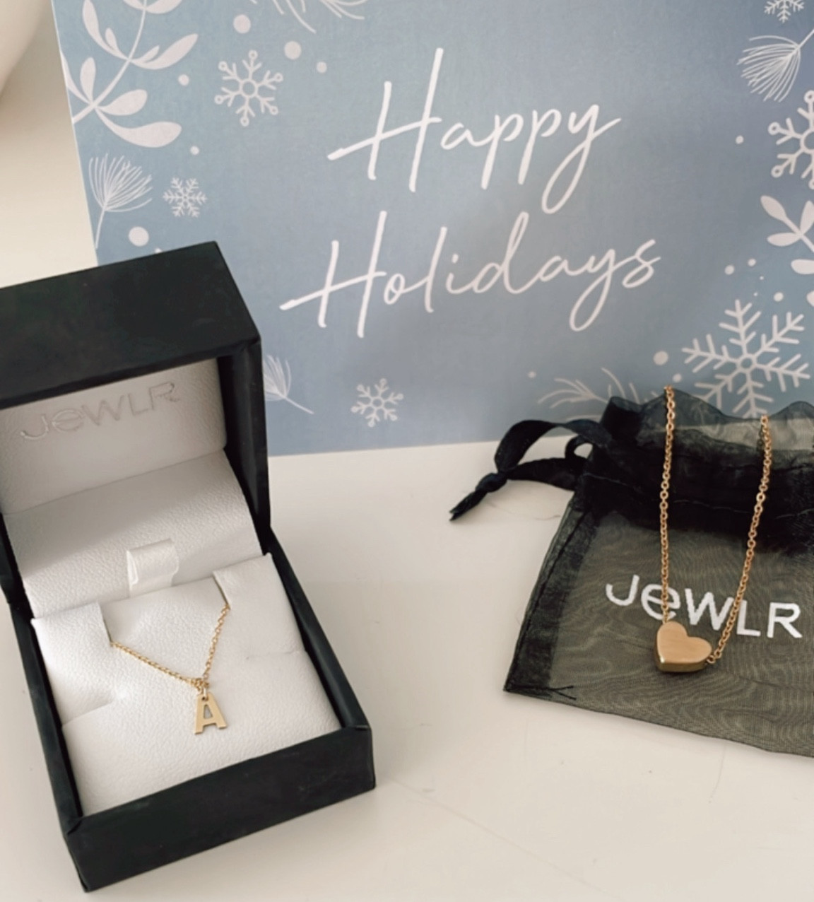 Jewlr personalized jewelry. Gold initial necklace. Custom jewelry. 

#LTKCyberWeek #LTKHoliday #LTKGiftGuide