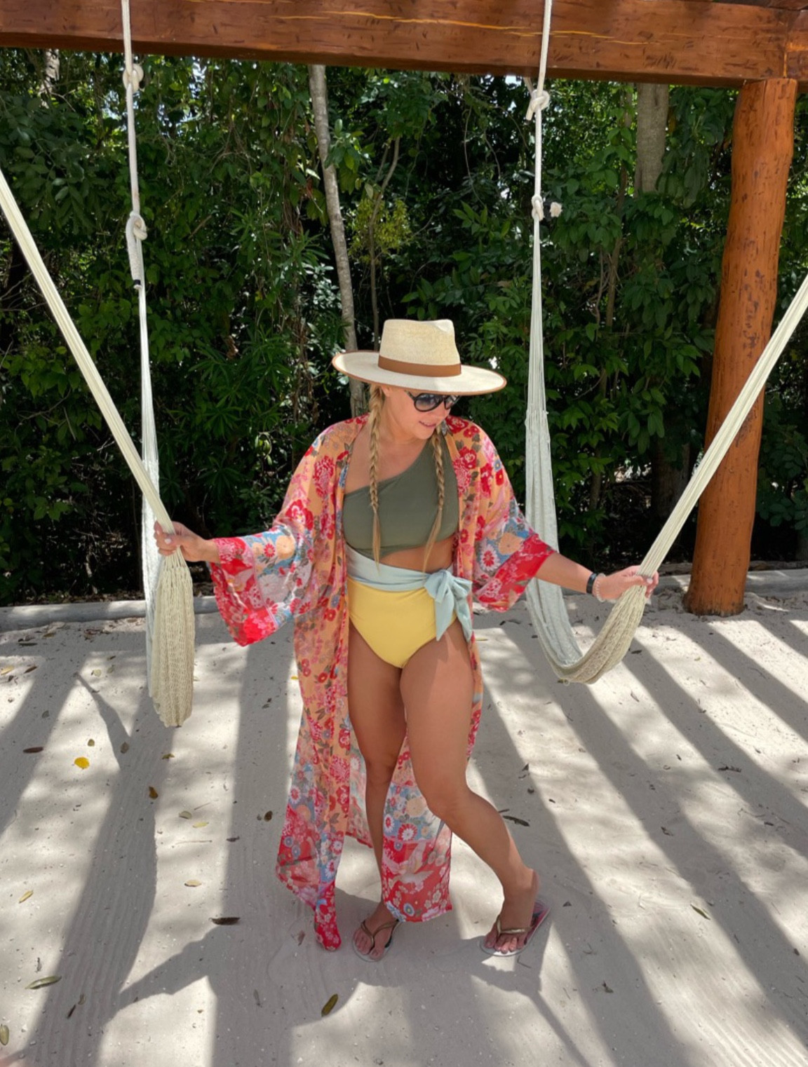 Swinging through the day, sunning away on my honeymoon, at this lovely resort!! 

#LTKtravel #LTKunder50 #LTKswim