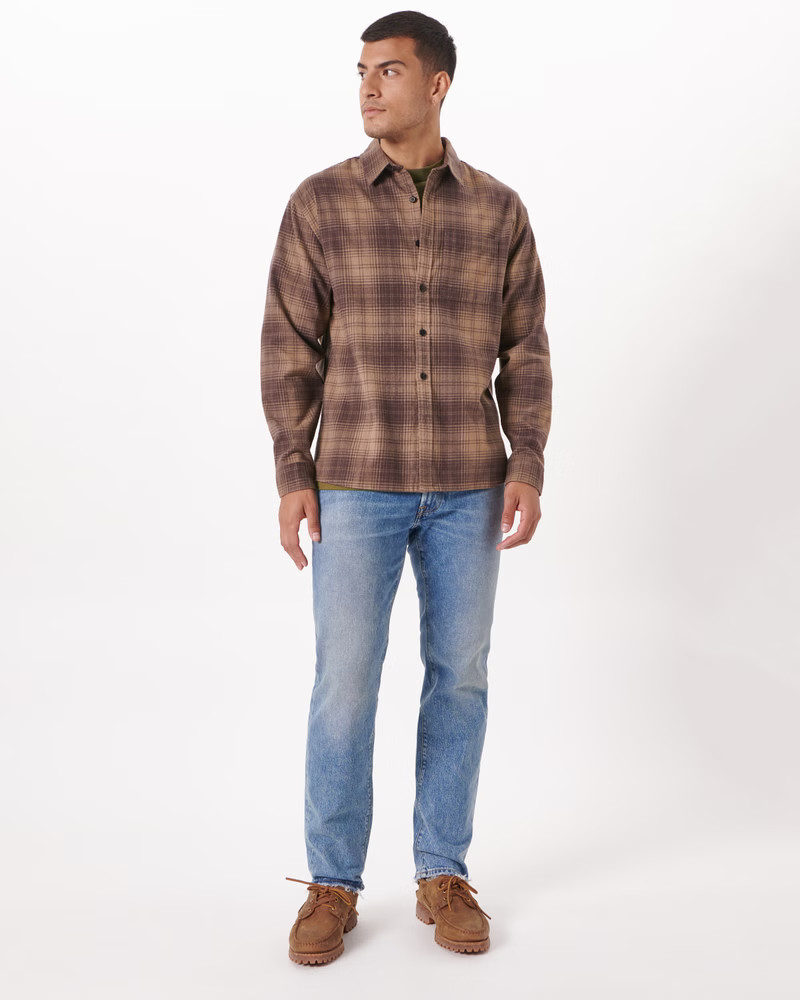 Exchange Color / Size
		
		
				
			


  
						90s Relaxed Flannel | Abercrombie & Fitch (US)