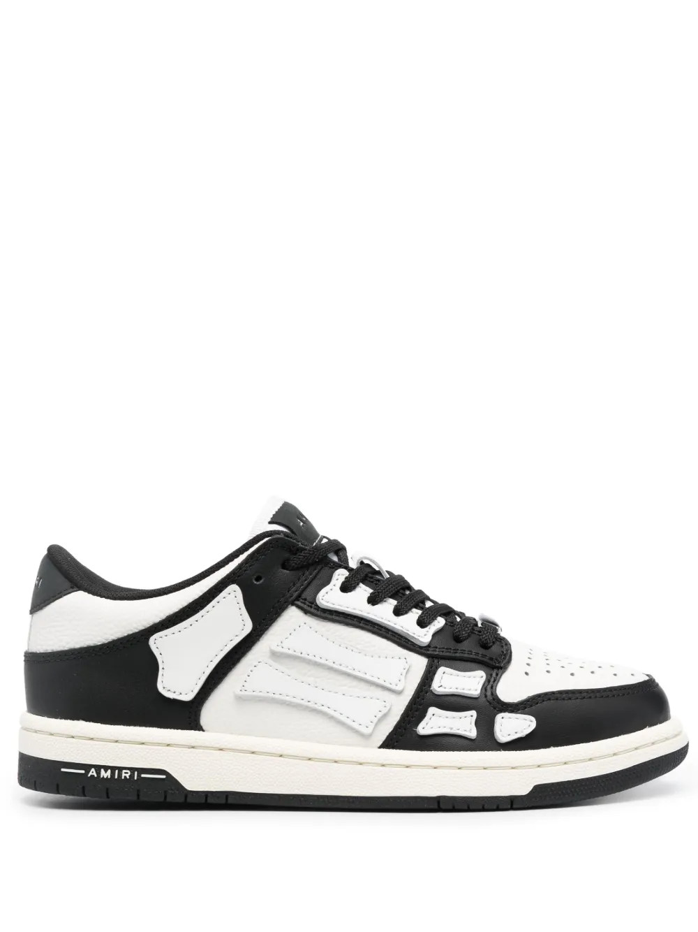 AMIRI Baskets Skel Top En Cuir - Farfetch | Farfetch Global