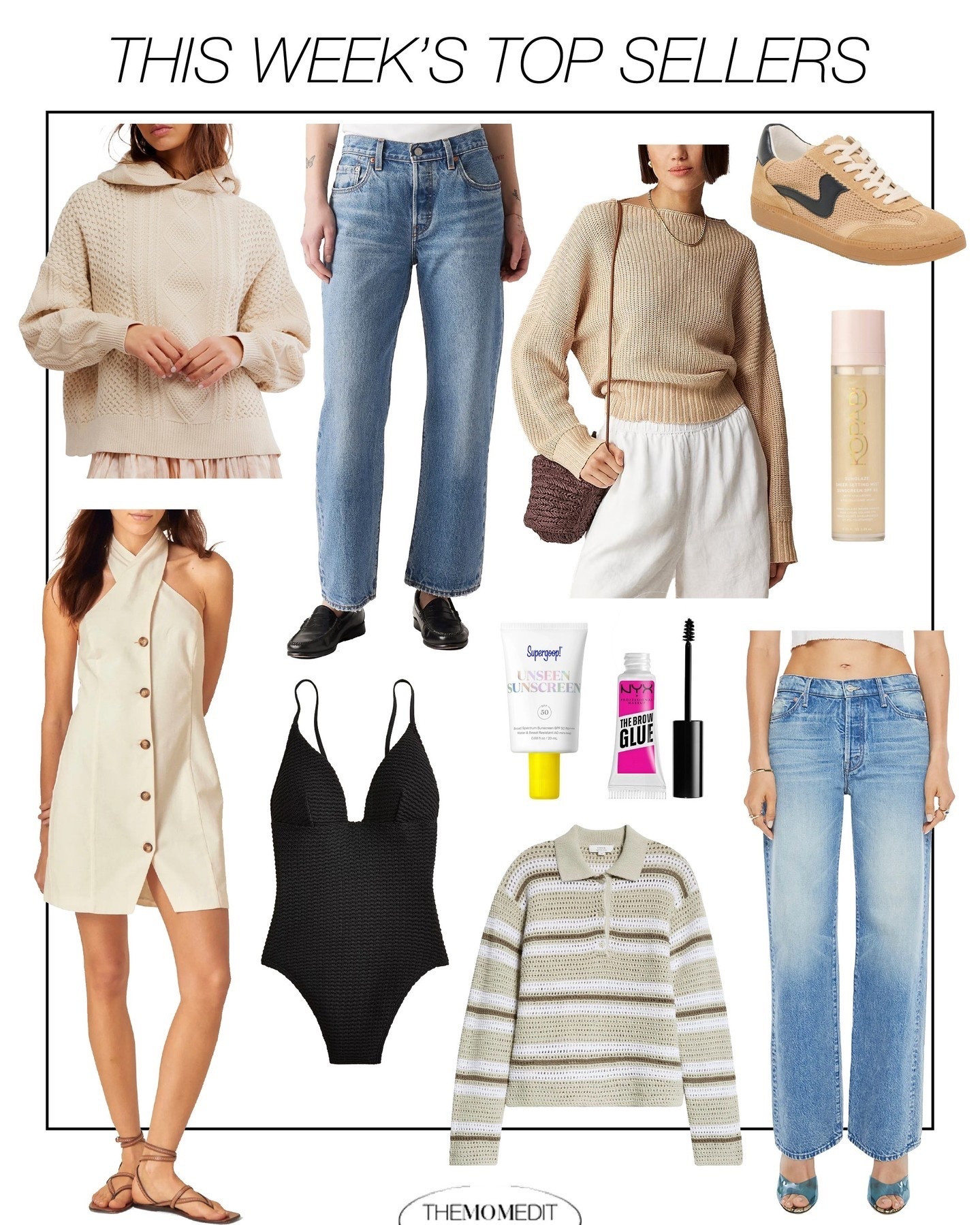 The things you loved the most this week. Here are the top sellers.
xo, TME
