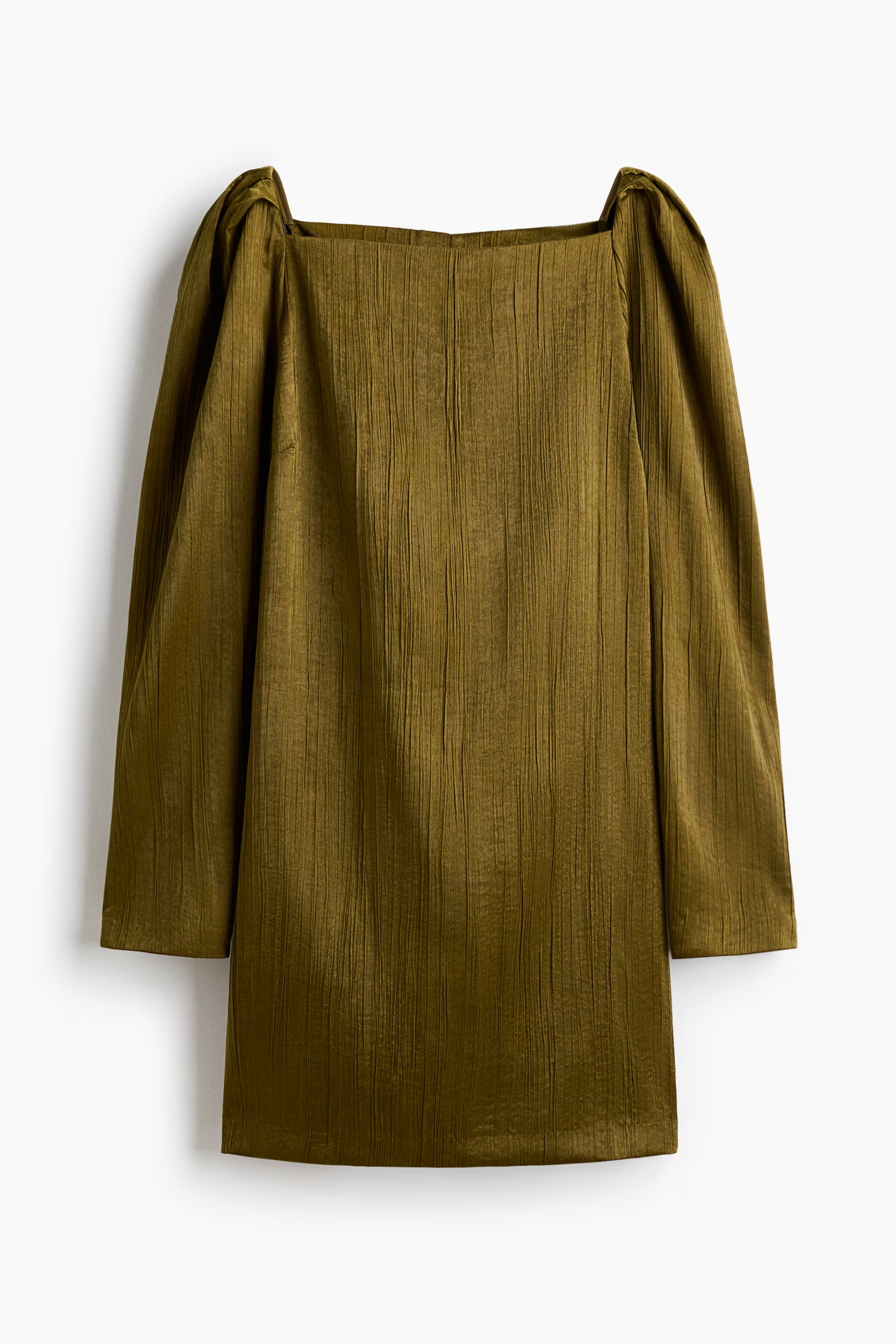 Square-Neck Crêpe Dress | H&M (US + CA)