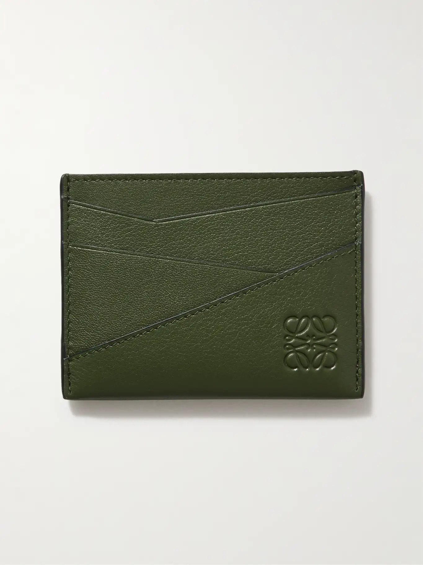 Puzzle Logo-Debossed Leather Cardholder | Mr Porter (US & CA)