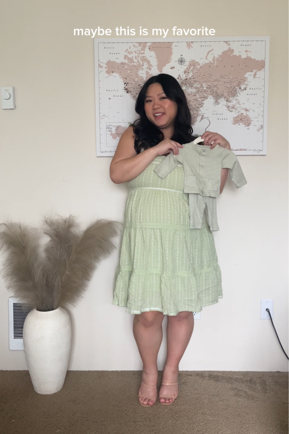 •Dress from PinkBlush Maternity wearing size L in maternity fit (available in maternity & regular fit!) (code: ALICIA25)
•Heels from Lulus
•Baby outfits from Target & Carter’s

#LTKstyletip #LTKbaby #LTKbump