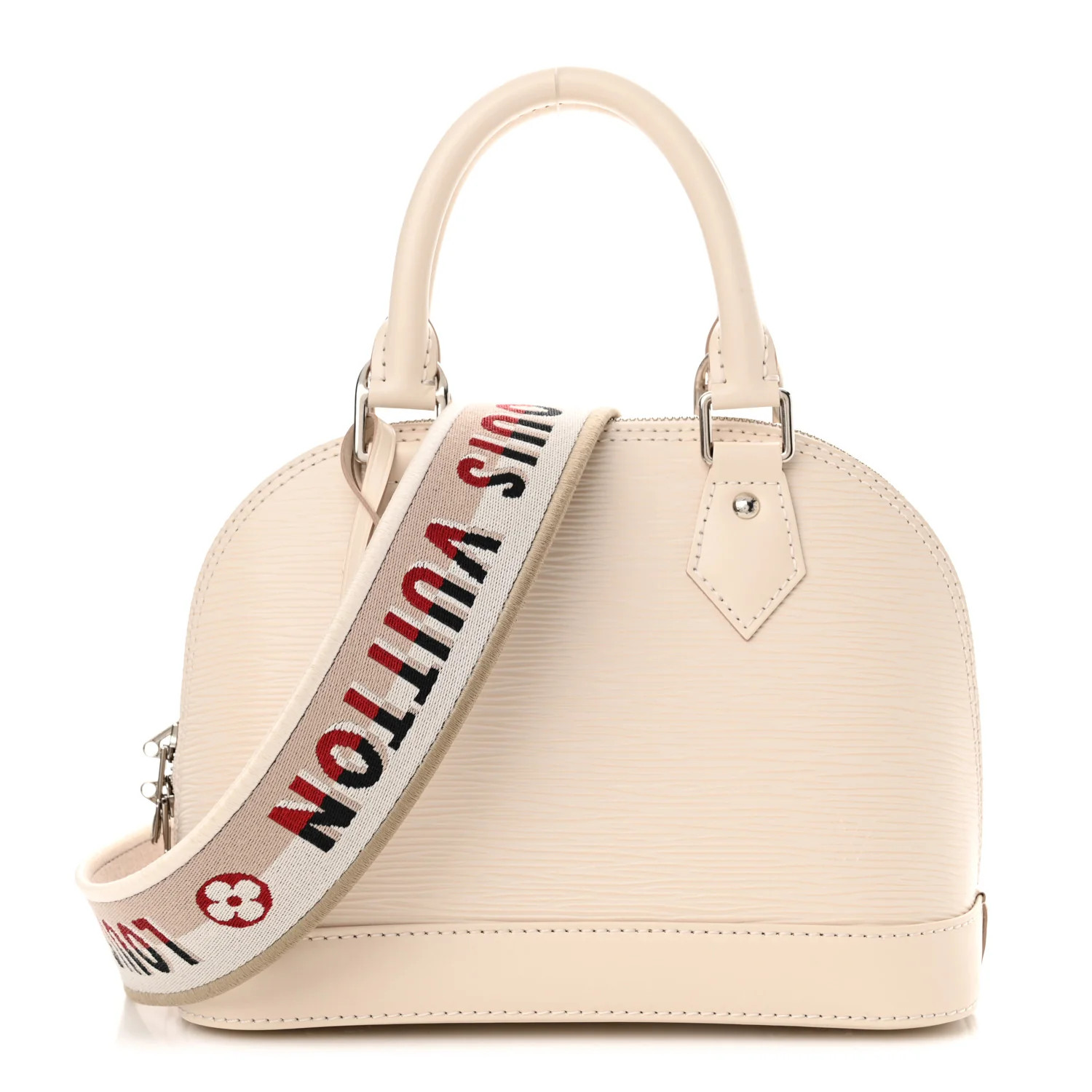 Epi Jacquard Alma BB Ivory | FASHIONPHILE (US)