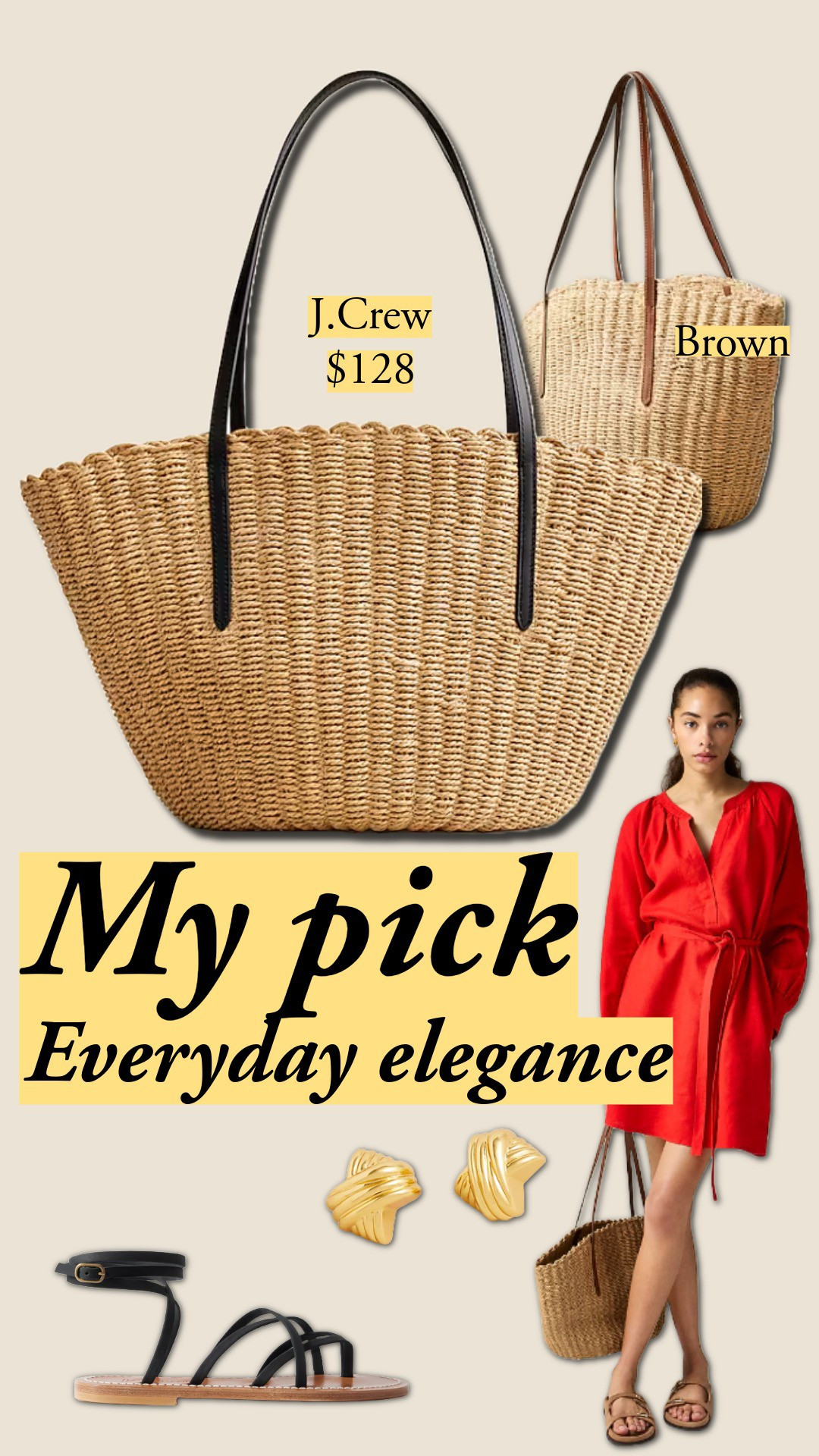 My Pick: Everyday elegance 👜 | J.Crew | Linen dress | Cabana mini dress 

#LTKSummerEdit #LTKItBag #LTKSwim