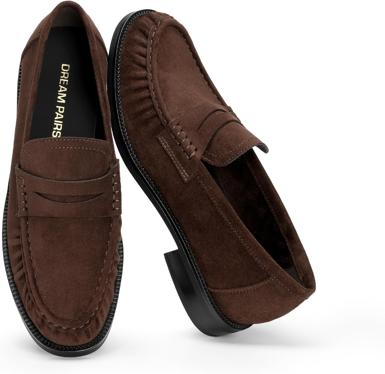 DREAM PAIRS Penny Loafers for Women Business Work Shoes | Amazon (US)