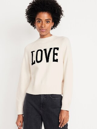 SoSoft Loose Graphic Sweater | Old Navy (US)