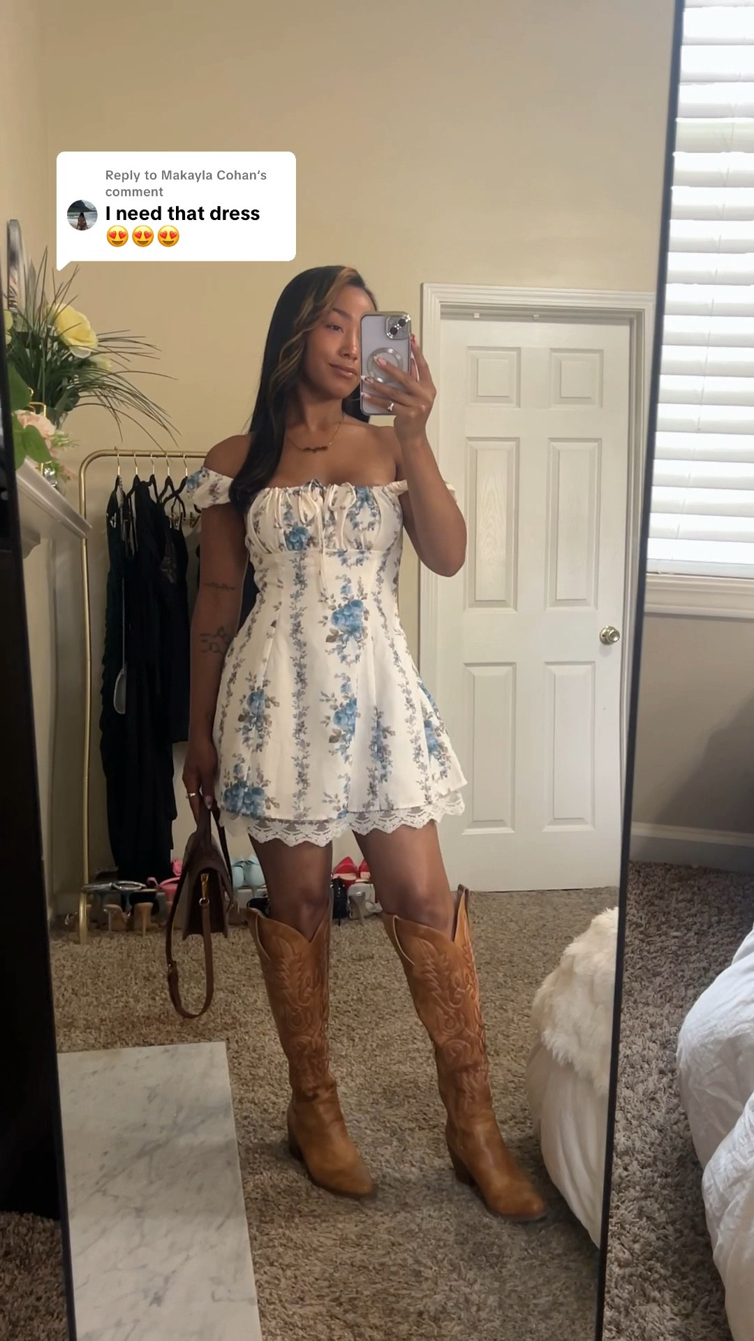 Cute mini dress and boots combo 🎀✨

#LTKStyleTip #LTKShoeCrush #LTKParties