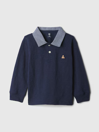 babyGap Chambray Polo Shirt | Gap (US)