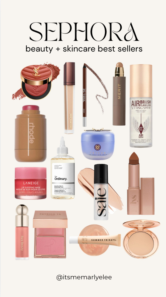 Sephora beauty and skincare best sellers!!

sephora, beauty finds, skincare finds, beauty products, skincare routine, lip mask, setting spray, makeup routine, blush, concealer, charlotte tilbury, rare beauty 

 #LTKgrwm #LTKselfcare #LTKSaleAlert