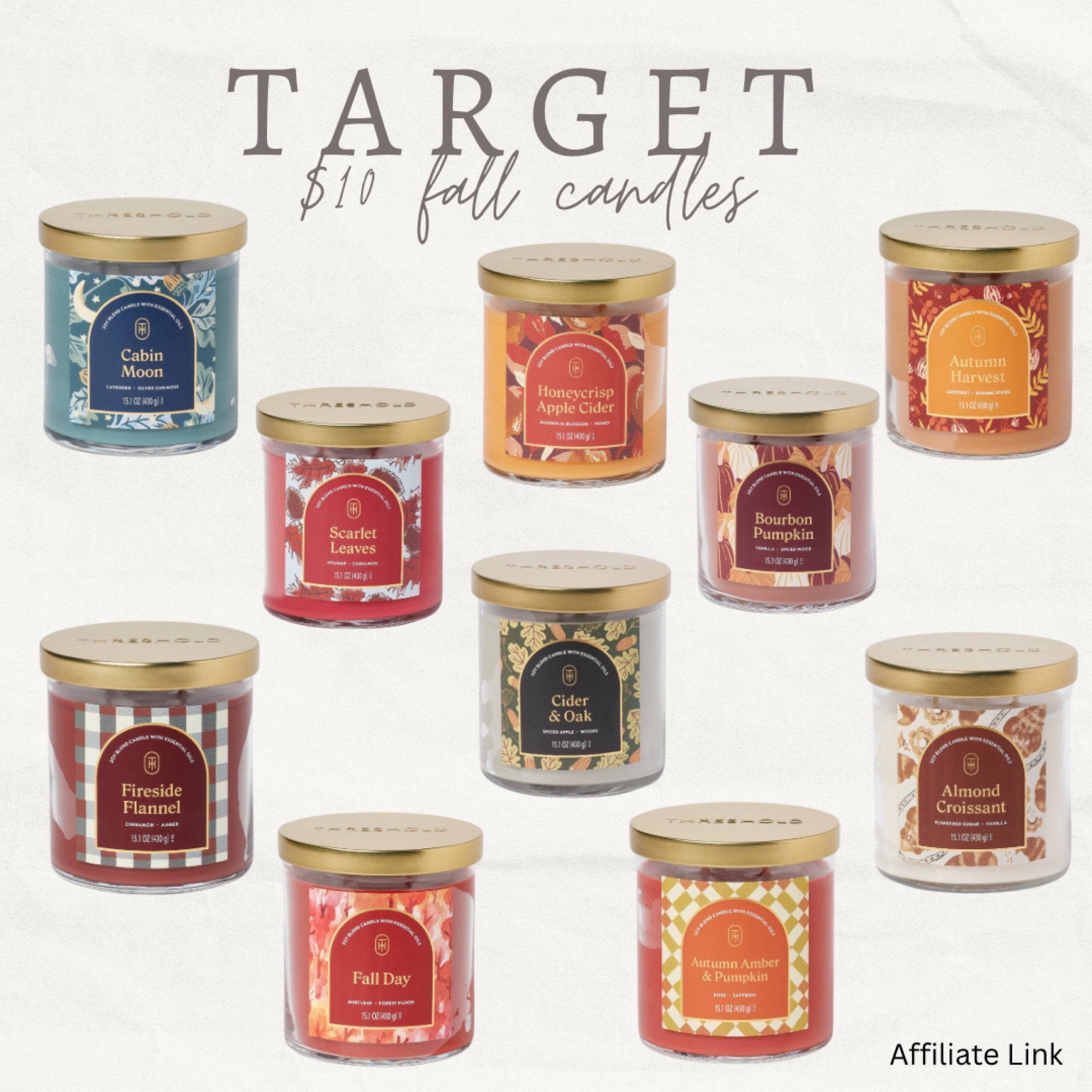 Target’s $10 fall candles are now available! 

#LTKFindsUnder50 #LTKHome #LTKSeasonal