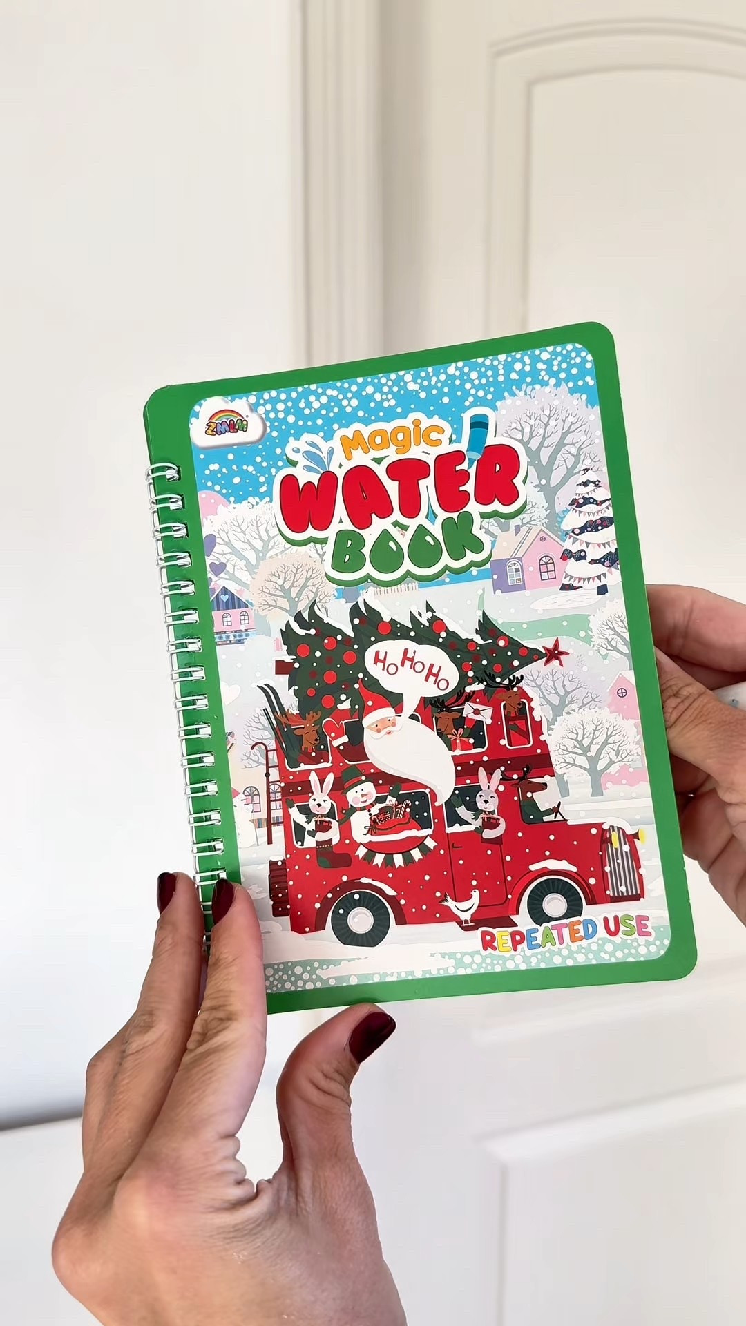 24 Water Coloring Book for Toddlers - Mess Free Water Painting Book,Reusable Magic Paint with Water Doodle Books Party Favors for Kids 

#LTKSeasonal #LTKGiftGuide #LTKKids