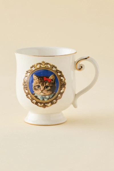 Gilded Graphic Ceramic Mug | Urban Outfitters (US and RoW)