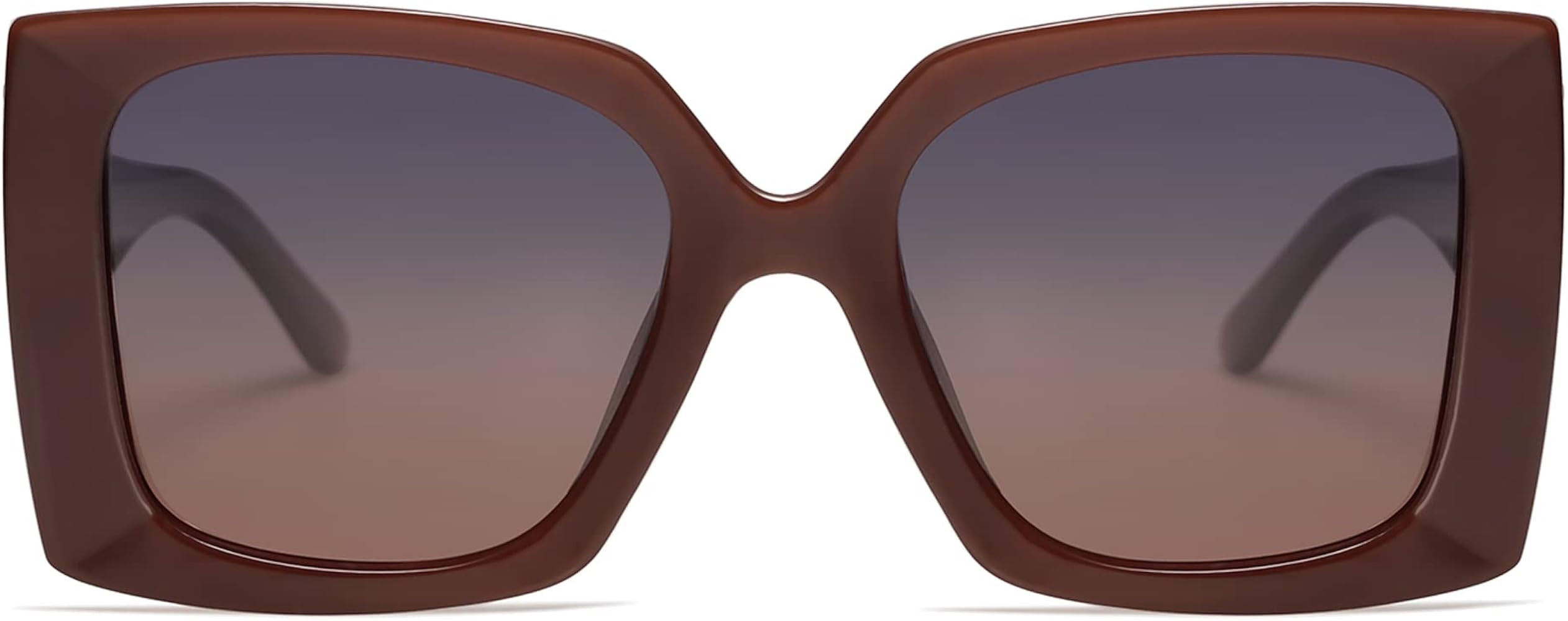 SOJOS Retro Square Polarized Womens Sunglasses Trendy Oversized Large Women's UV Protection Big S... | Amazon (US)