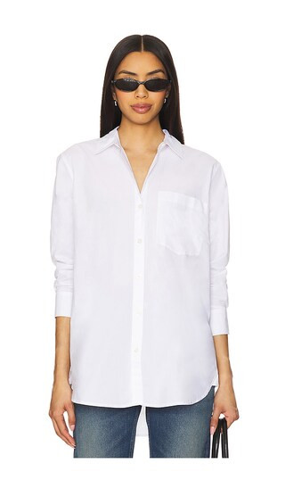 Elsa Shirt in White | Revolve Clothing (Global)