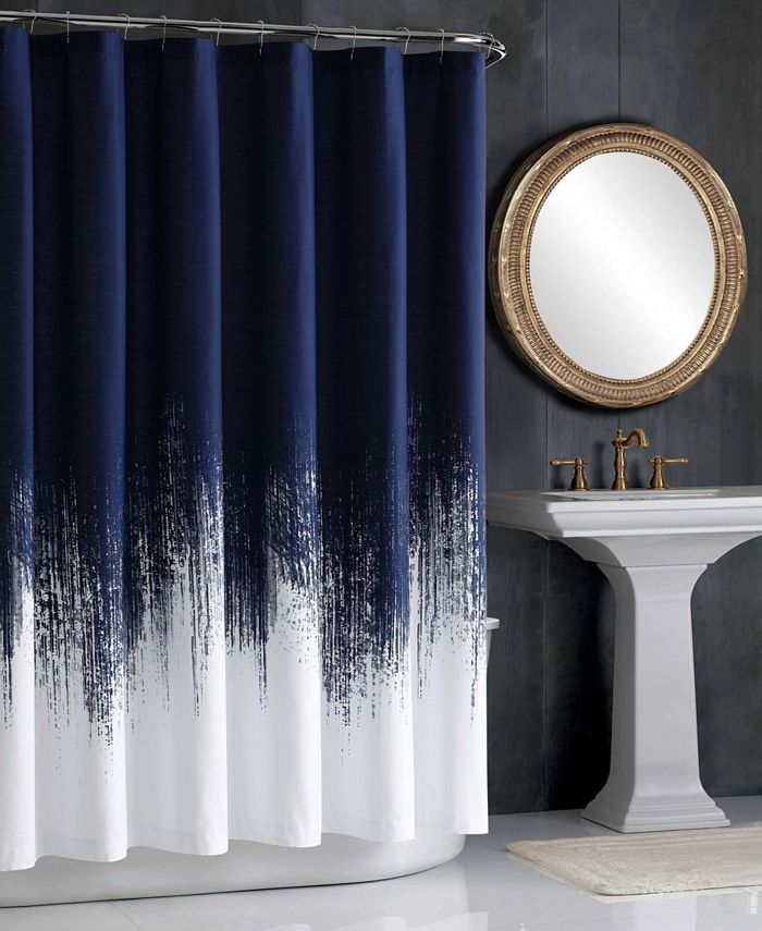 Vince Camuto Lyon Shower Curtain & Reviews - Shower Curtains - Bed & Bath - Macy's | Macys (US)