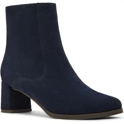 Blondo Hylia Waterproof Bootie in Black Suede at Nordstrom, Size 6 | Nordstrom