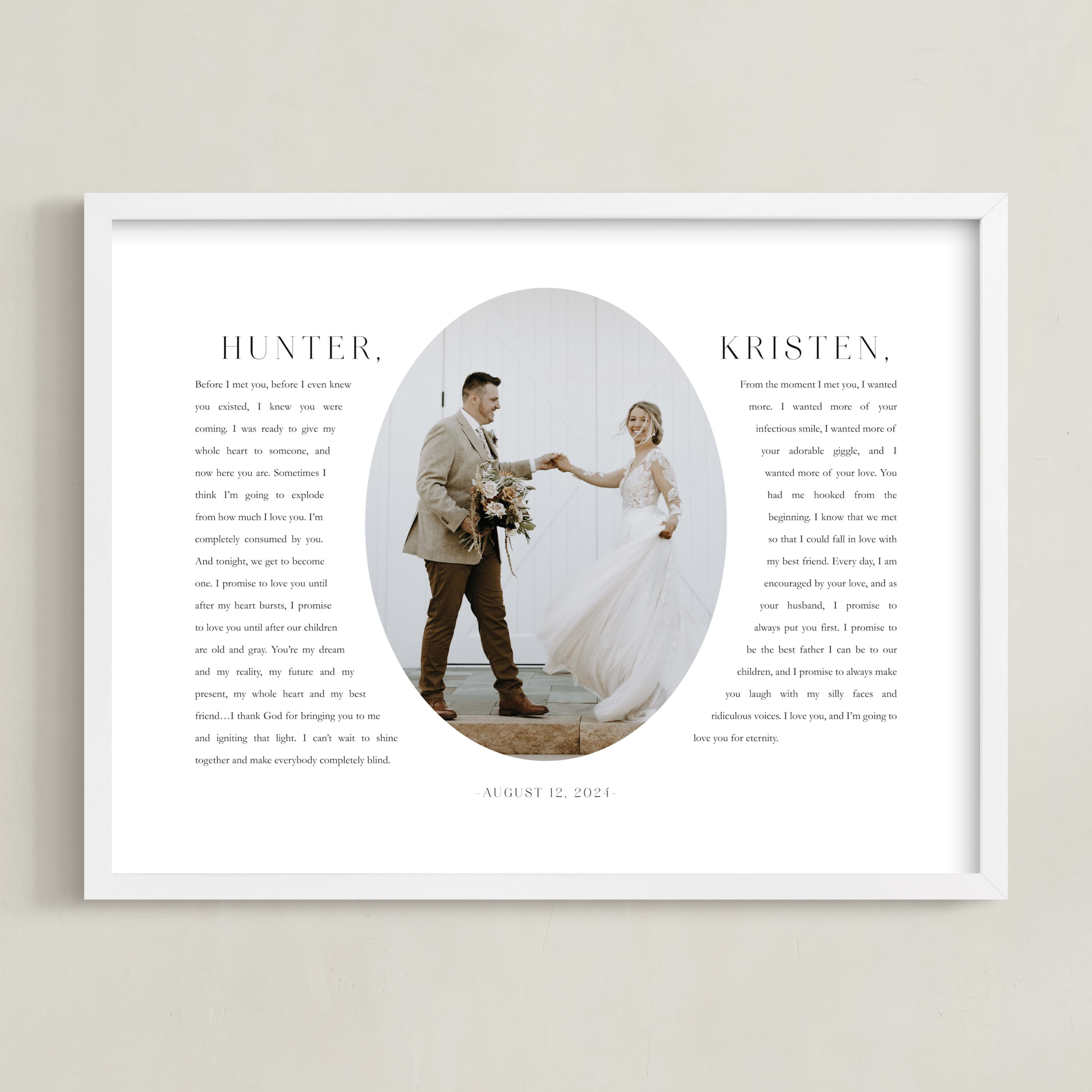 Our Vows | Minted