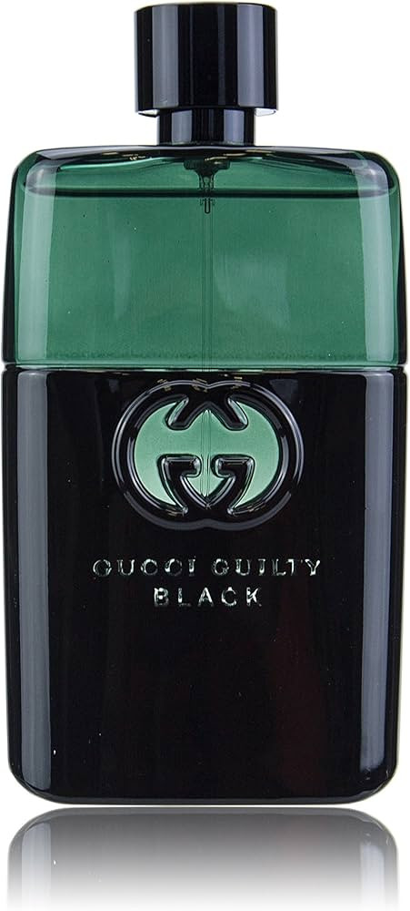 Gucci Eau de Toilette Spray for Men, Guilty Black Pour Homme, 1.6 Ounce | Amazon (US)