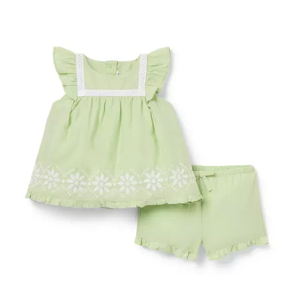 Baby Embroidered Floral Matching Set | Janie and Jack