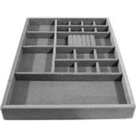 FREE SHIPPING Jewelry Organizer drawer insert, velvet jewelry tray , vanity dresser organizer 21.5x14.5x2 | Etsy (US)