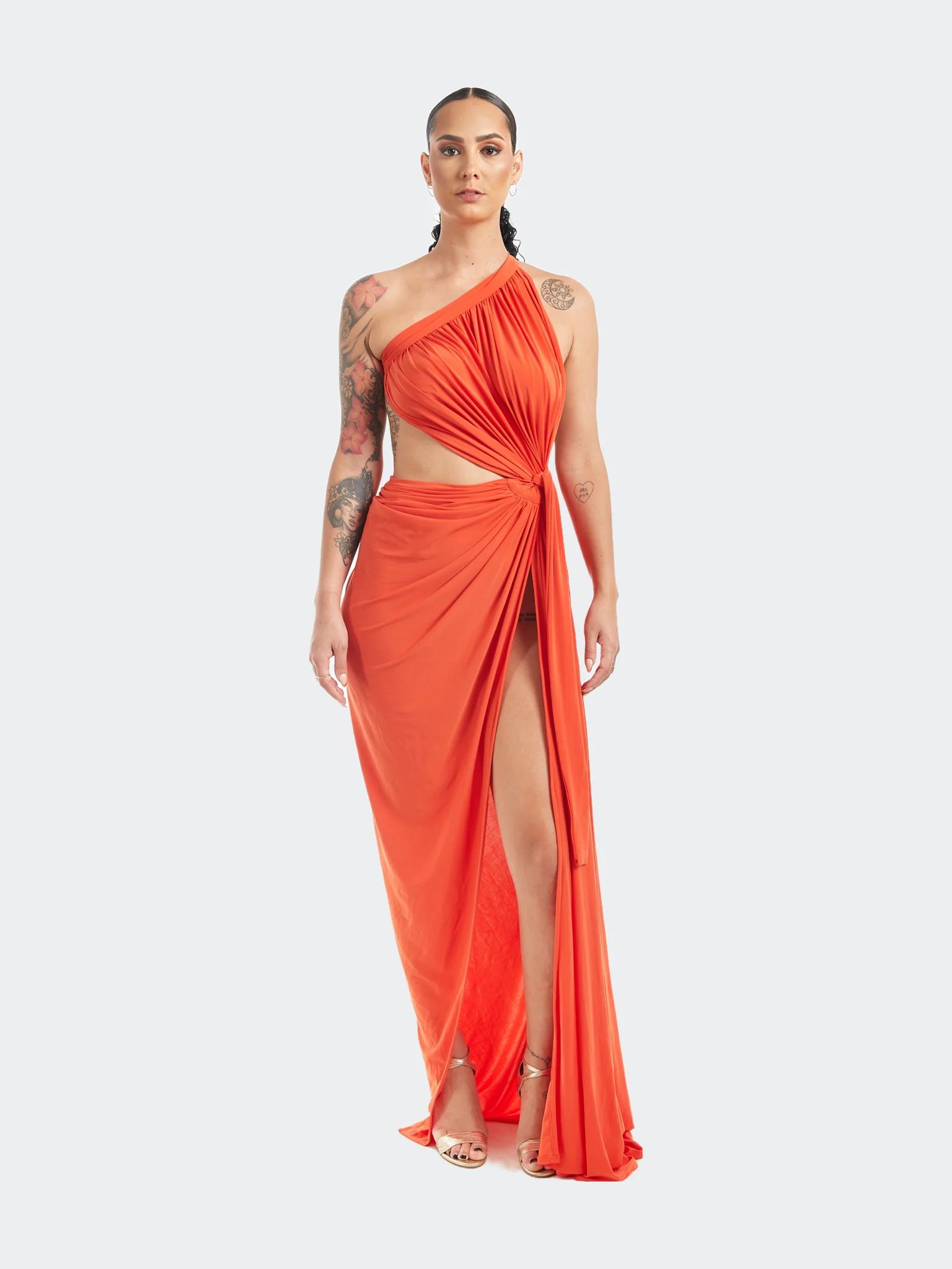 J.Angelique Disa Dress - Orange | Verishop