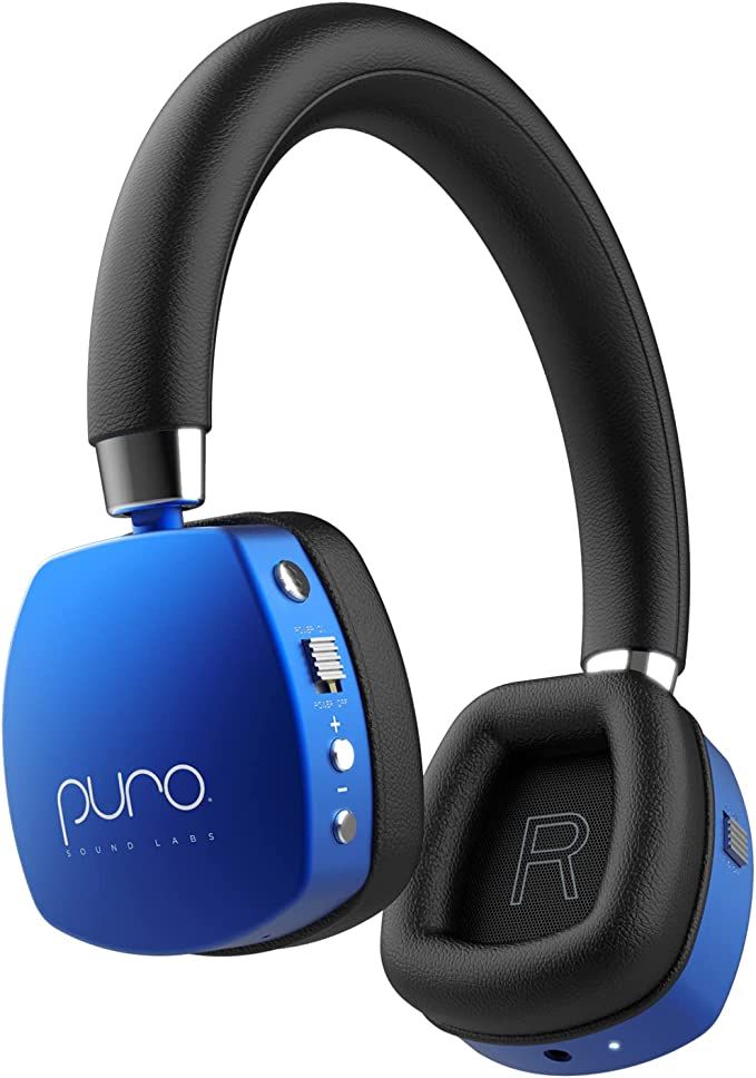 Puro Sound Labs PuroQuiets Volume Limited On-Ear Active Noise Cancelling Bluetooth Headphones –... | Amazon (US)