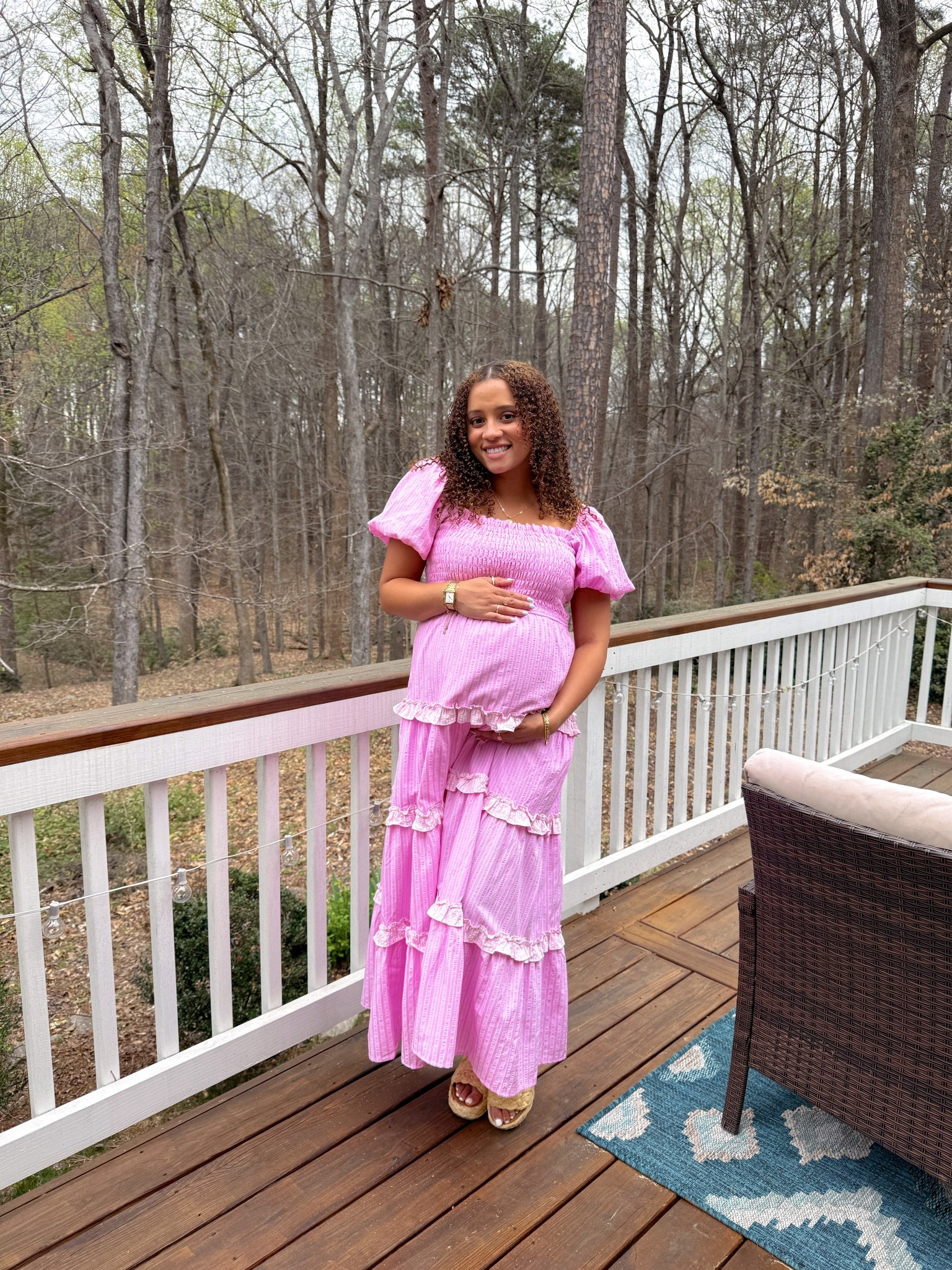 Prettiest baby shower dress from pink blush! Wearing a M but prob could’ve done a S

#LTKootd #LTKmomlife #LTKBump