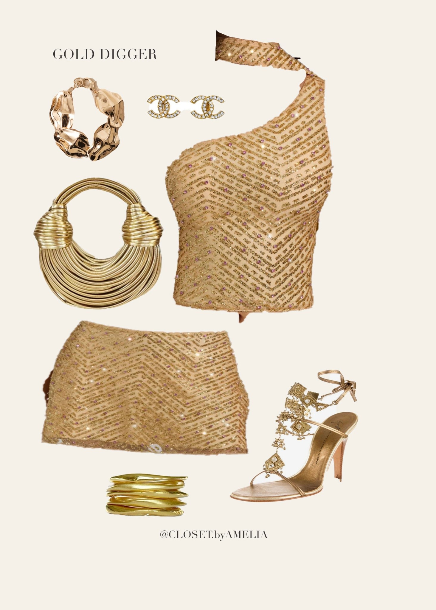 Halloween outfit Inspo ⚱️👜- Gold diggerr

#LTKautumn #LTKpartywear #LTKuk