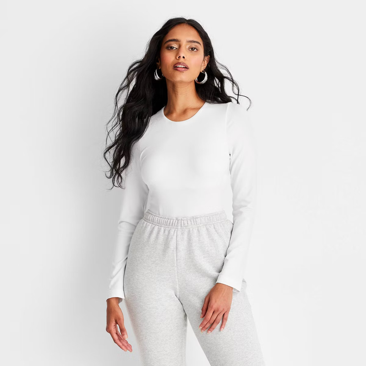 Women's Long Sleeve Seamless Bodysuit - A New Day™ | Target