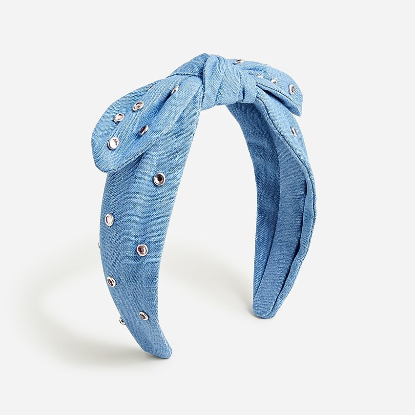Girls' bow-tie headband | J. Crew US