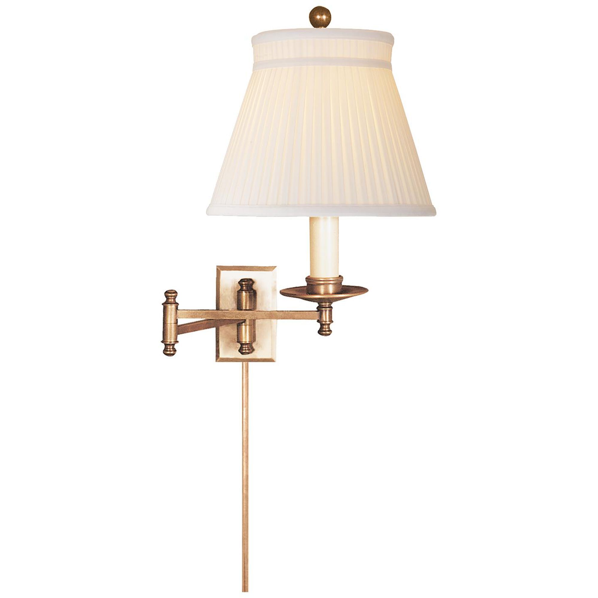 E. F. Chapman Dorchester Wall Swing Lamp by Visual Comfort and Co. | Capitol Lighting 1800lighting.com