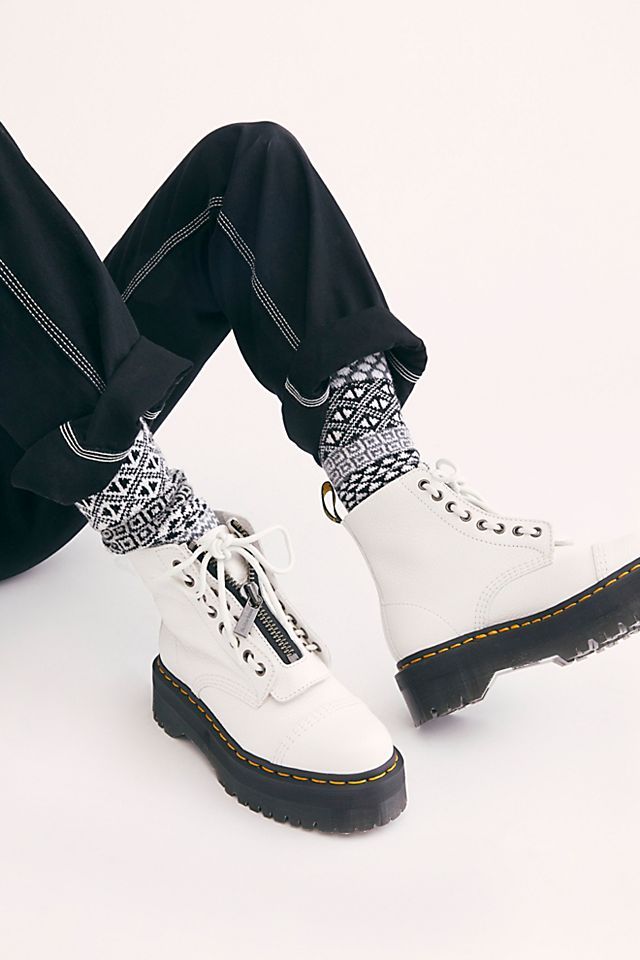 Dr. Martens Sinclair Zip Front Boots | Free People (Global - UK&FR Excluded)